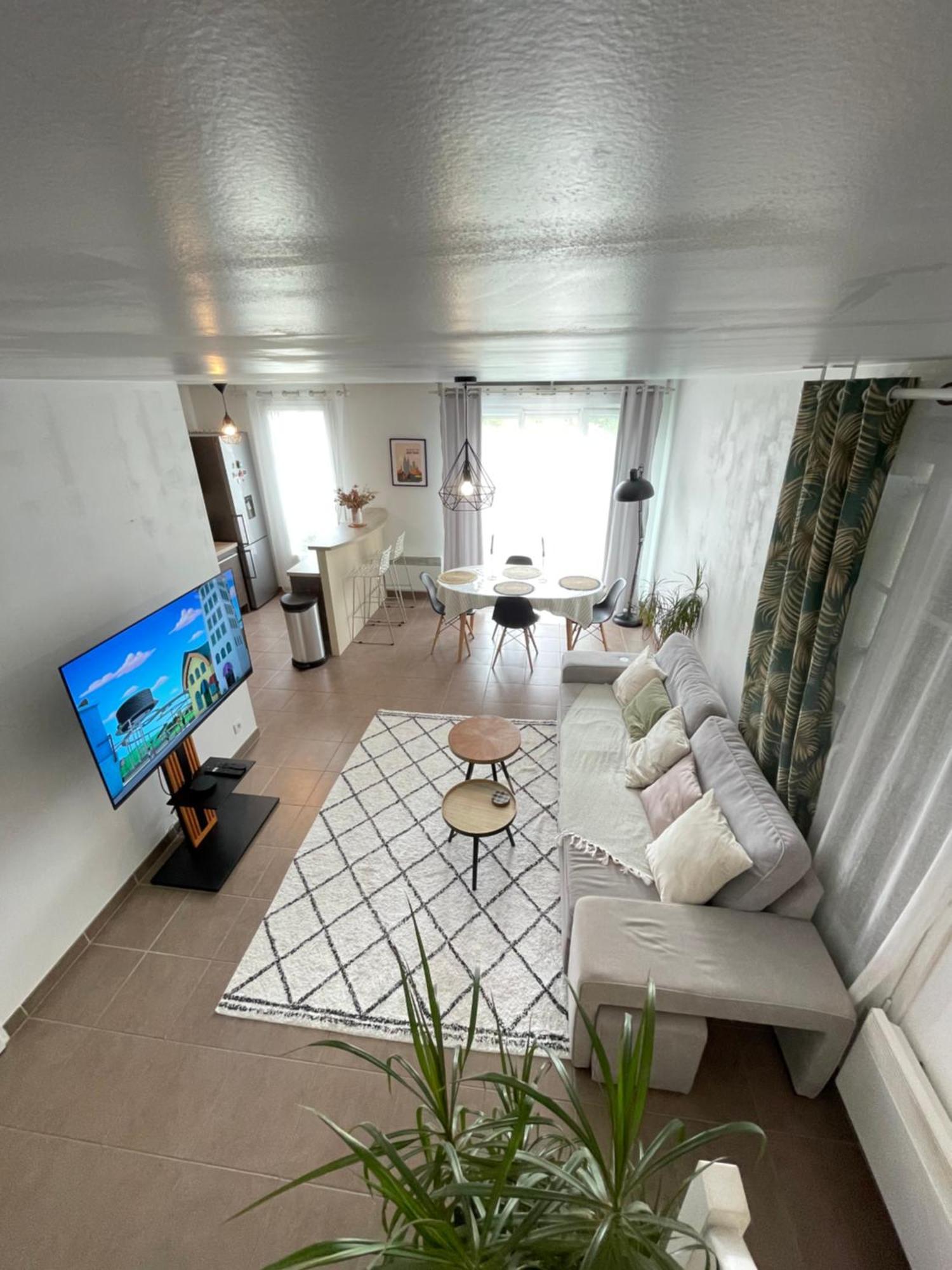 Duplex Moderne 8Per&3Ch&10 Min Disney&Parking Free Magny-le-Hongre Exterior foto