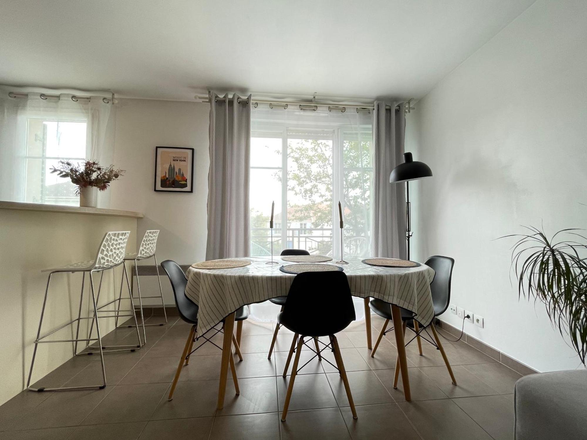 Duplex Moderne 8Per&3Ch&10 Min Disney&Parking Free Magny-le-Hongre Exterior foto