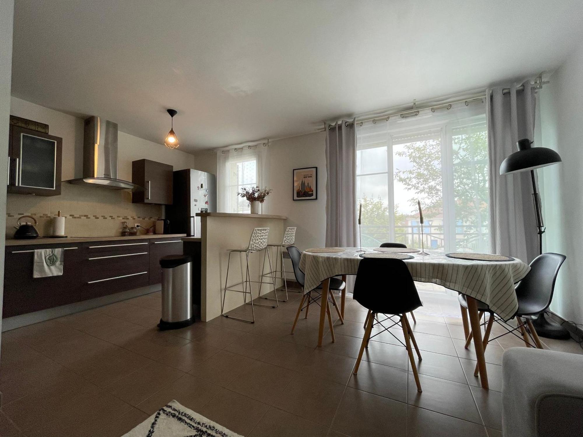 Duplex Moderne 8Per&3Ch&10 Min Disney&Parking Free Magny-le-Hongre Exterior foto