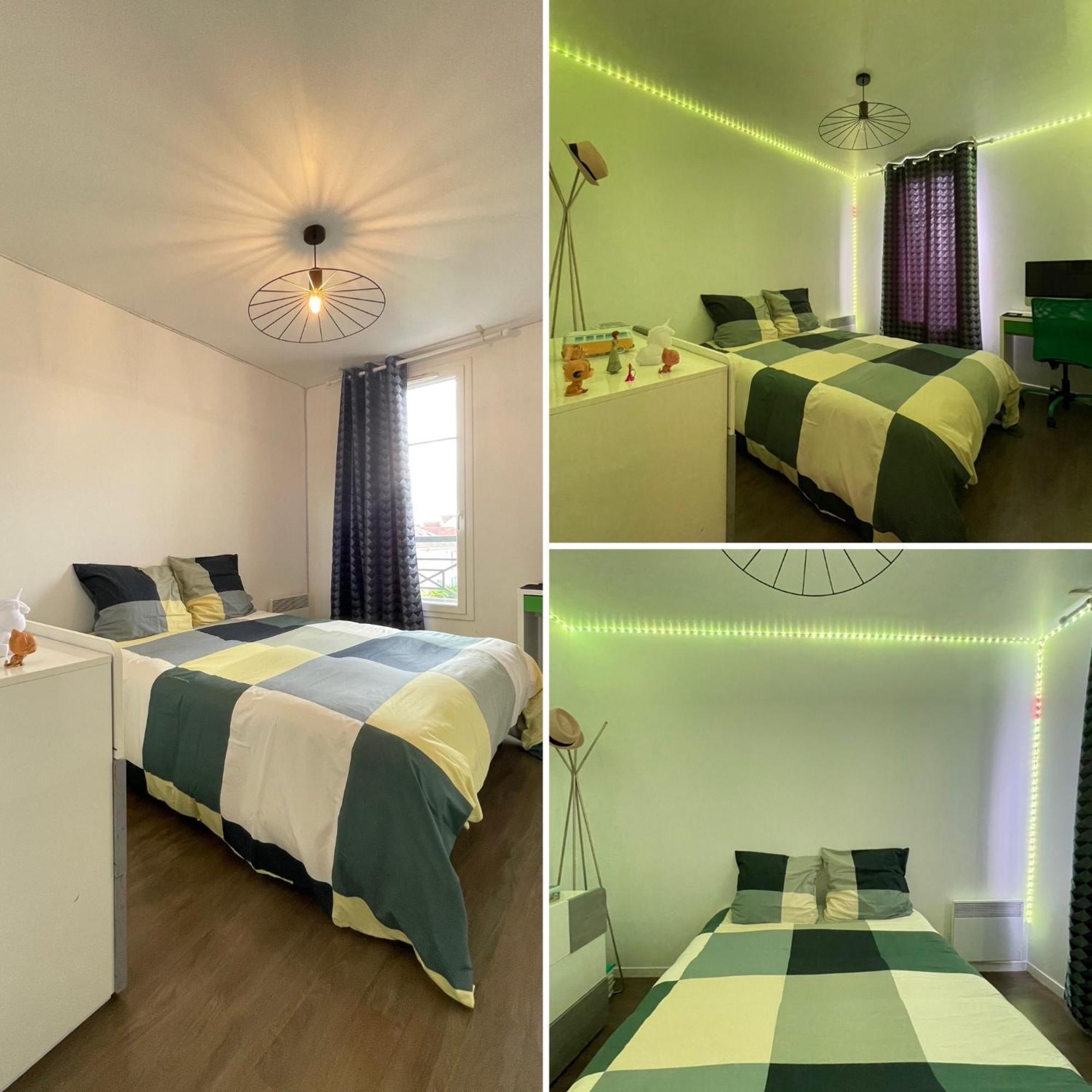 Duplex Moderne 8Per&3Ch&10 Min Disney&Parking Free Magny-le-Hongre Exterior foto