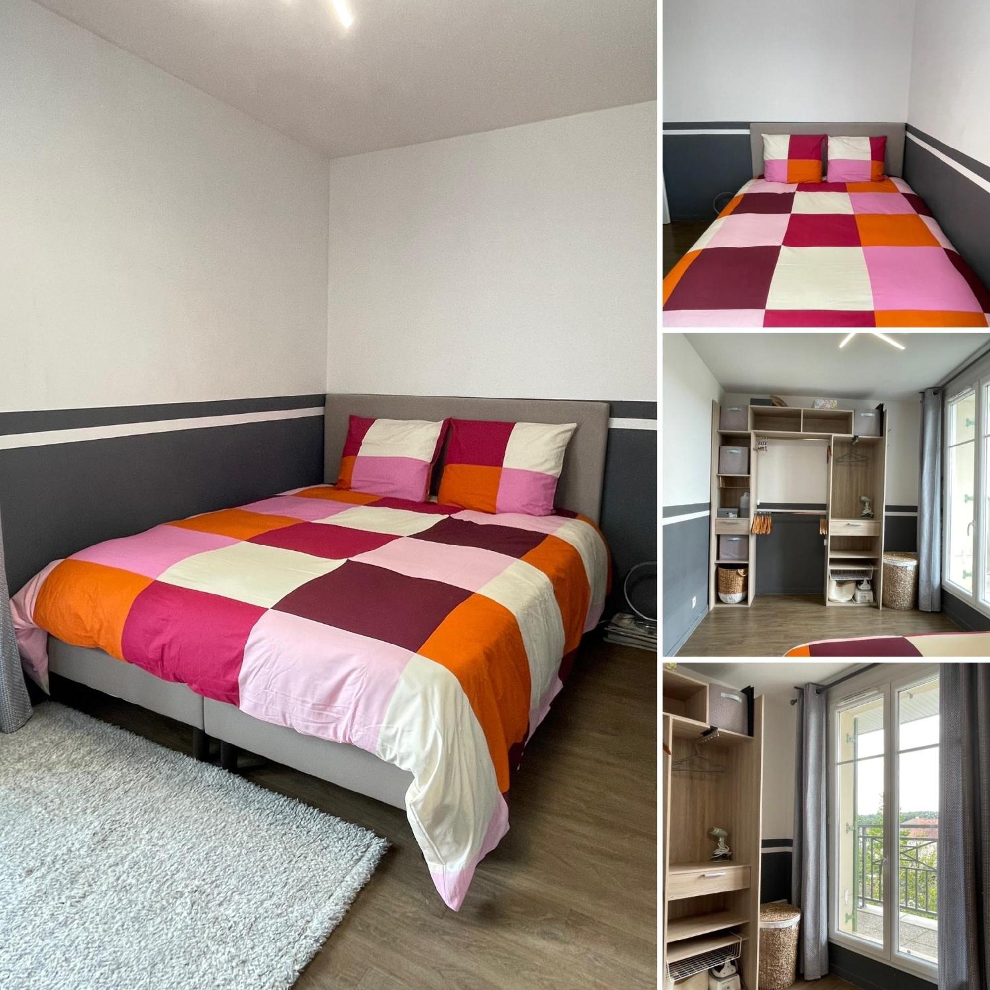 Duplex Moderne 8Per&3Ch&10 Min Disney&Parking Free Magny-le-Hongre Exterior foto